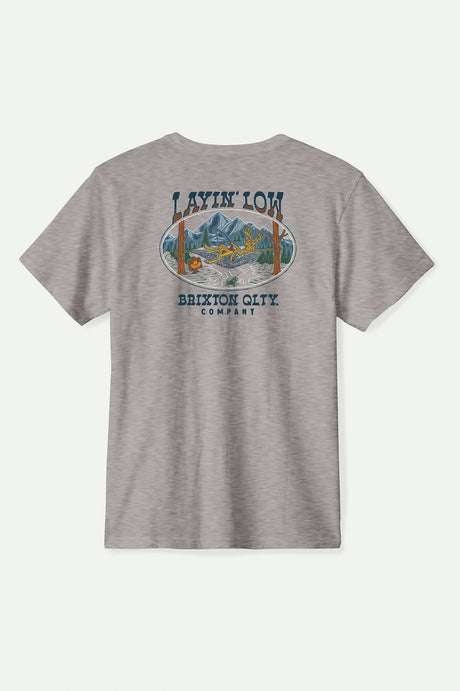 T-shirt Brixton Layin' Low Standard